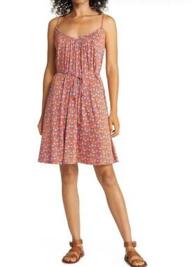 Boden Firecracker Poppy Jersey Dress Size 8 Womens